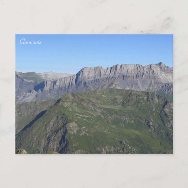 Carte Postale Chamonix Alpes (Devant)
