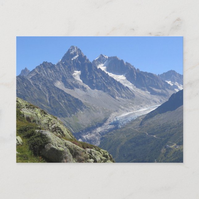 Carte Postale Chamonix des Alpes françaises (Devant)