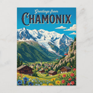 Carte Postale Chamonix France