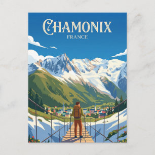 CARTE POSTALE CHAMONIX FRANCE
