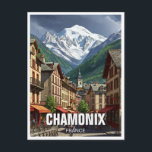 Carte Postale Chamonix France Mont Blanc<br><div class="desc">Chamonix, nichée au pied du Mont Blanc dans les Alpes françaises, est l'une des villes de montagne les plus légendaires au monde. Souvent appelée "Cham", elle a acquis une renommée mondiale en tant que site des premiers Jeux Olympiques d'hiver de 1924 et reste une véritable mecque pour le ski, l'alpinisme...</div>