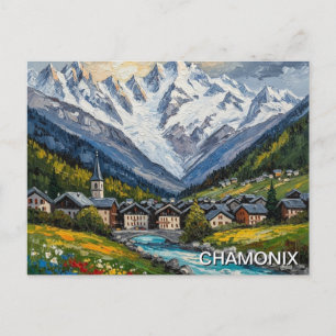 Carte Postale Chamonix France Mont Blanc