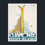 Carte Postale Chamonix France voyage vintage<br><div class="desc">Carte postale Chamonix France</div>