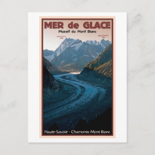 Carte Postale Chamonix - Mer de Glace