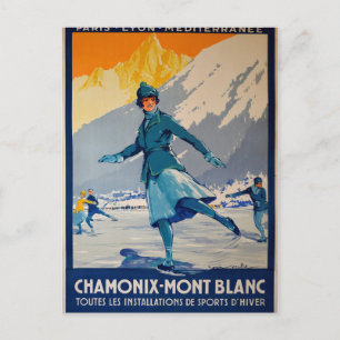 Carte Postale Chamonix - Mont Blanc