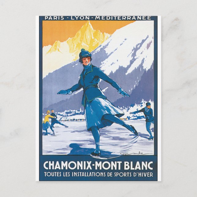 Carte Postale Chamonix-Mont-Blanc (Devant)