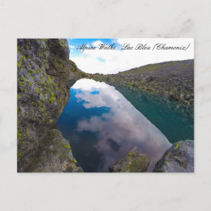 Carte Postale Chamonix, Mont Blanc - Lac Bleu, France