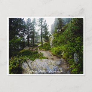 Carte Postale Chamonix - Mont Blanc, Paysage alpin, France