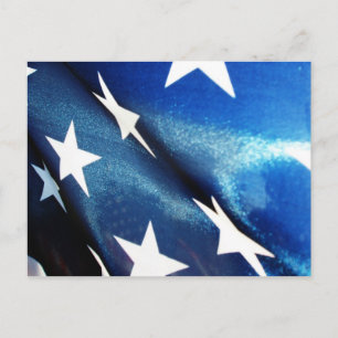 Carte Postale Champ bleu