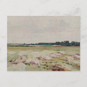 Carte Postale Champ de bataille d'Agincourt, le 25 octobre 1415