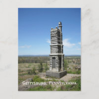 Champ de bataille de Gettysburg en Pennsylvanie
