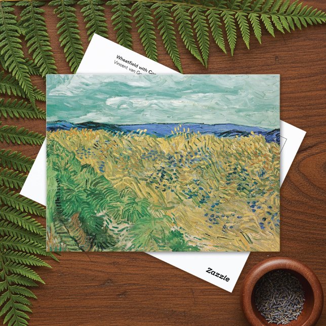 Carte Postale Champ de blé aux bleuets Vincent van Gogh (Créateur téléchargé)
