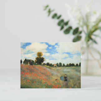 Carte Postale Champ de pavot près d'Argenteuil,