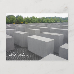 Carte Postale champ du mémorial de l'holocauste