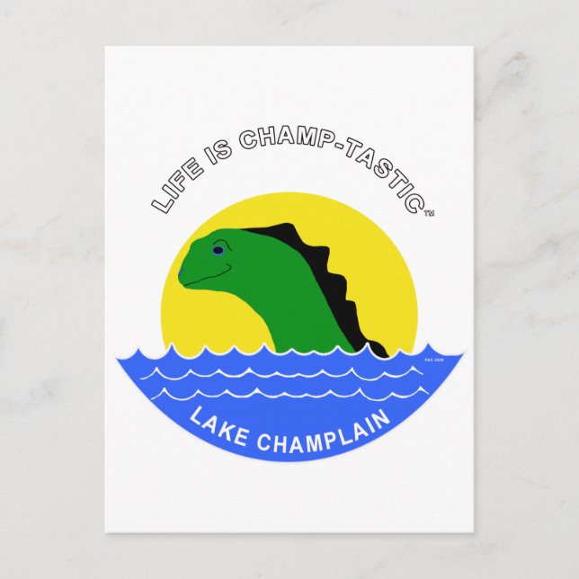 Carte Postale Champ est partout (Devant)