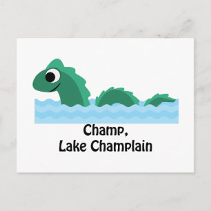 Carte Postale Champ, lac Champlain