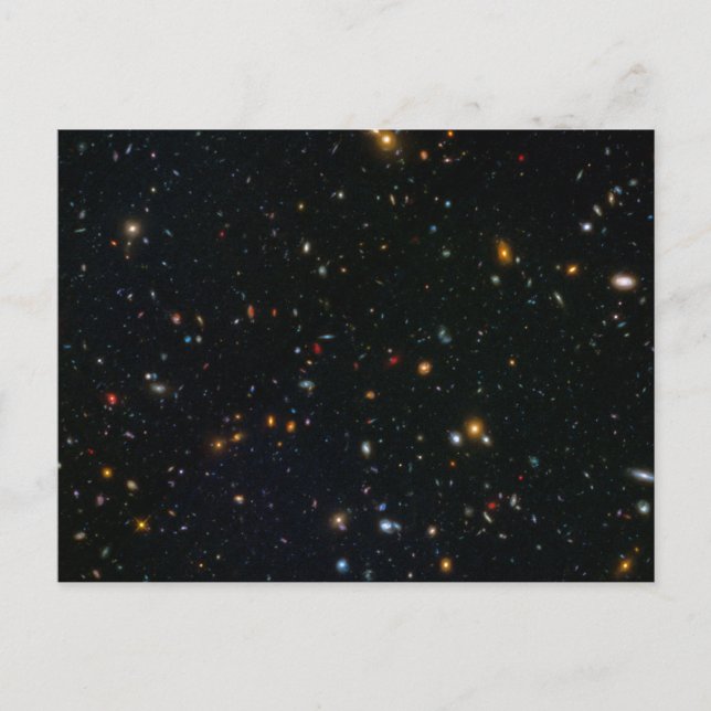 Carte Postale Champ parallèle du cluster Galaxy Abell 370. (Devant)