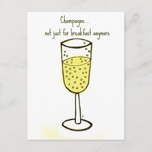 Carte Postale Champagne...pas seulement pour le petit-déjeuner
