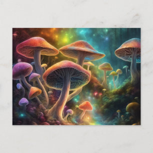 Carte postale Champignons