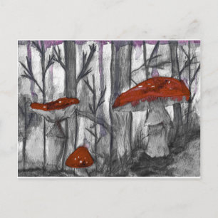 Carte Postale Champignons