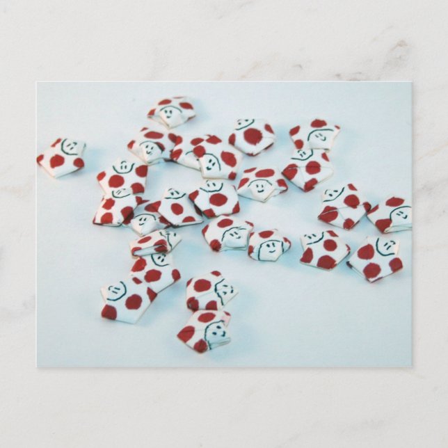 Carte Postale Champignons (Devant)