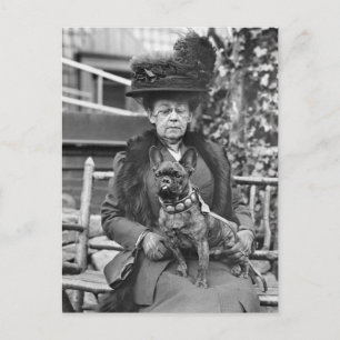 Carte Postale Champion de France Bulldog, années 1920