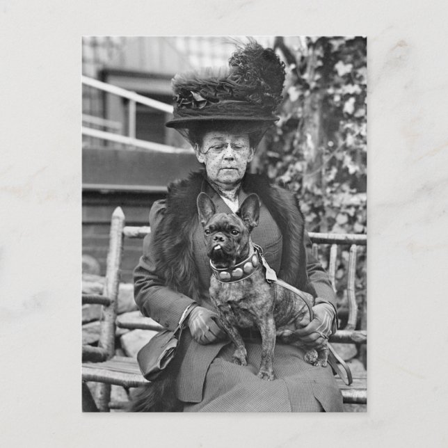 Carte Postale Champion de France Bulldog, années 1920 (Devant)