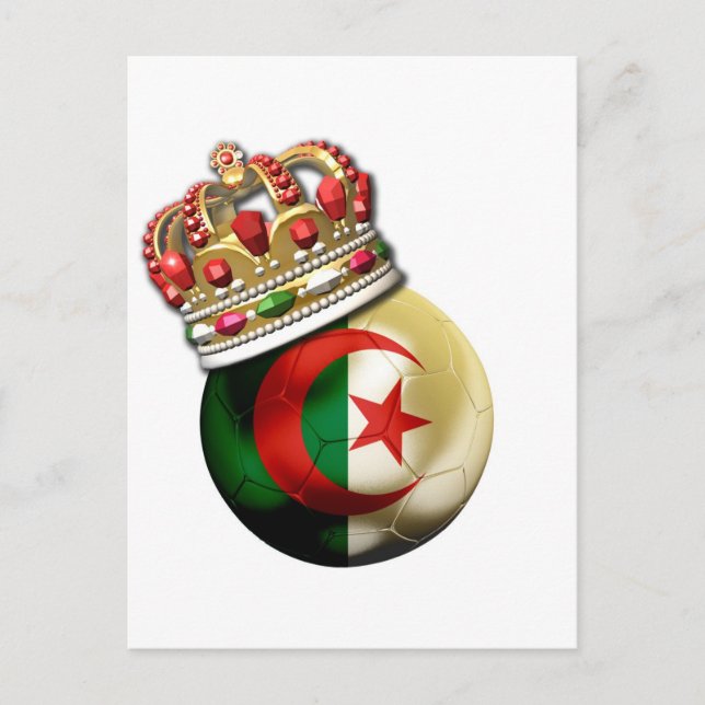 Carte Postale Champion du monde d'Algérie (Devant)