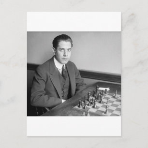 Carte Postale Champion du monde d'échecs, 1915