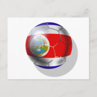 Championnat du monde de football drapeau du Costa 