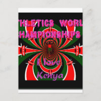 Championnats du monde d'athlétisme du Kenya : Drap