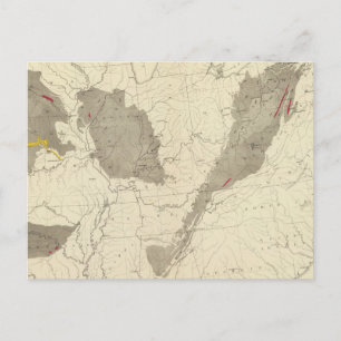 Carte Postale Champs de charbon américains