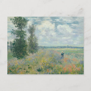 Carte Postale Champs de coquelicots près d'Argenteuil (1875) de