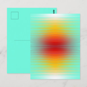 Carte Postale Champs de plasma lors de la rentrée de vaisseaux s