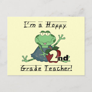 Carte Postale Chandails et cadeaux pour enseignants de 2e année