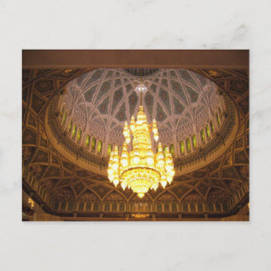 Carte Postale chandelier
