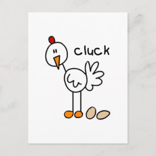Carte Postale Chandelier Figure Chicken Tshirts et cadeaux