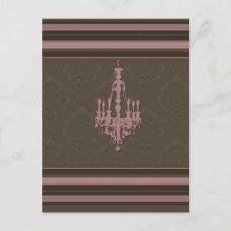 Carte Postale Chandelier français