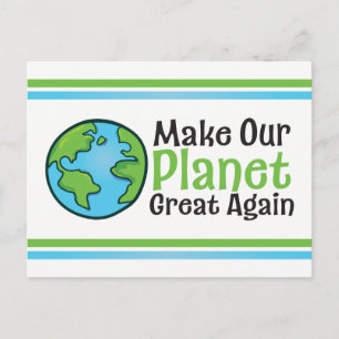Carte postale Changement climatique