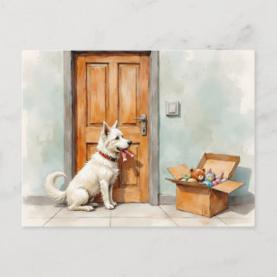 Carte Postale Changement d'adresse amusant de la part de White D