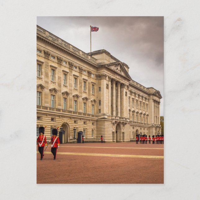 Carte Postale Changement de garde (Devant)