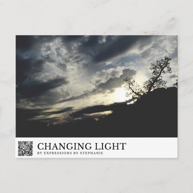 Carte Postale Changement de Lumière (Devant)