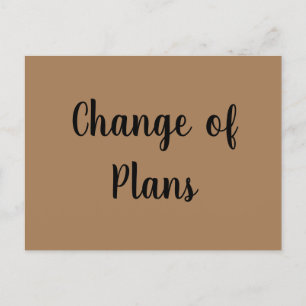 Carte Postale Changement de régime Annulation du mariage report 