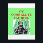 Carte Postale channukah carol juif<br><div class="desc">plus drôles de dessins dans les galeries jimbuf et jimhartley.</div>