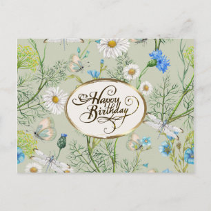 Carte Postale Chanson d'anniversaire de Salomon 2:1 Bible Verse