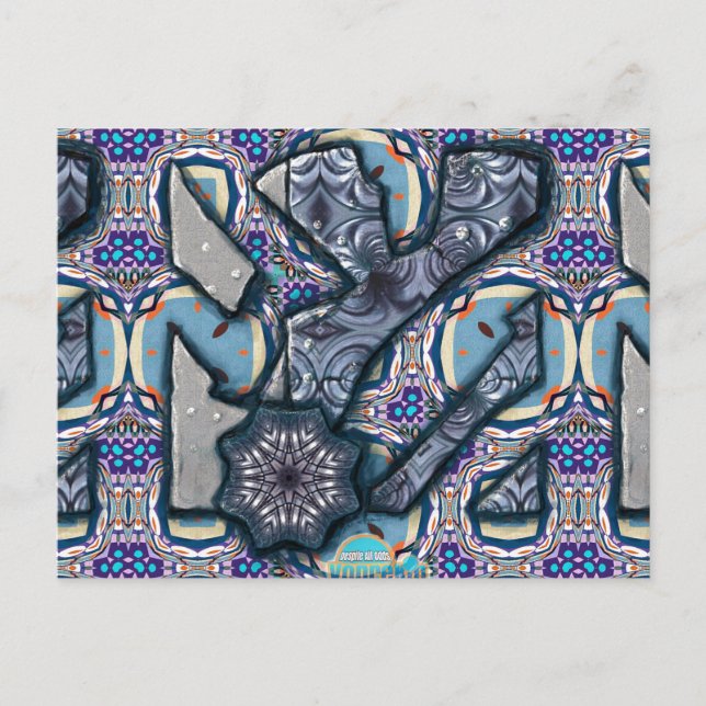 Carte Postale Chanson de Living Metal No 2 (Devant)