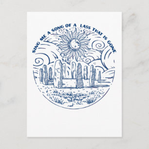 Carte Postale Chanson de Sing Me A