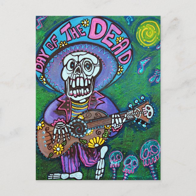 Carte Postale Chanson des morts (Devant)