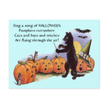 Chant Citrouille vintage