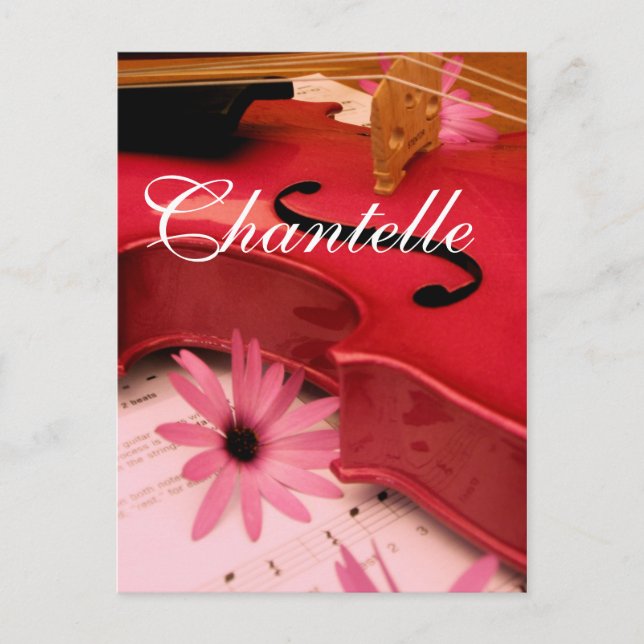 Carte Postale Chantelle (Devant)